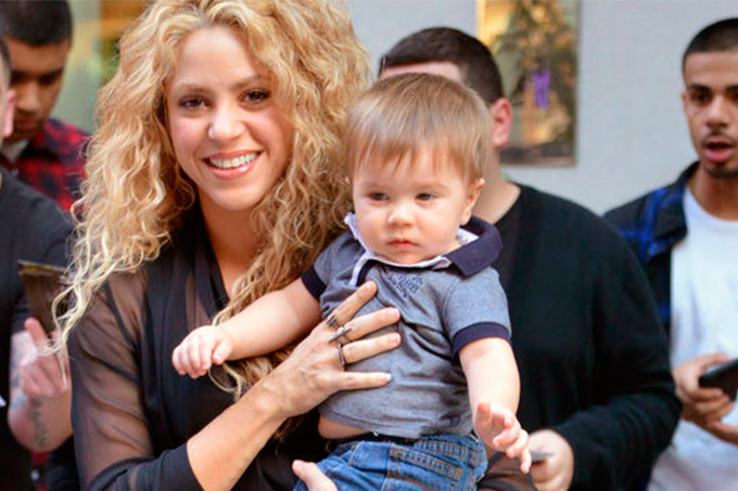 Shakira agradece solidaridad del público por estado de salud de Sasha