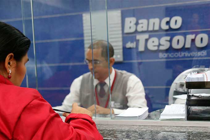 Banco del Tesoro incrementa límite diario para débito y transferencias