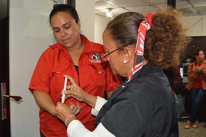 Cesade realizó jornada de despistaje de diabetes en la Alcaldía de Libertador