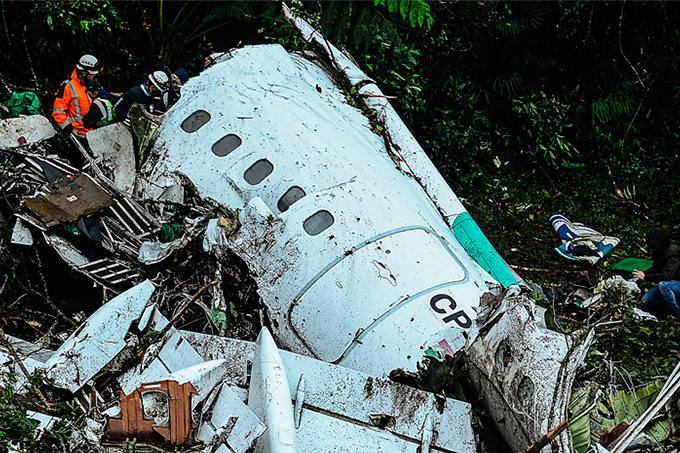 Sepa lo que gritó el piloto durante la tragedia del Chapecoense