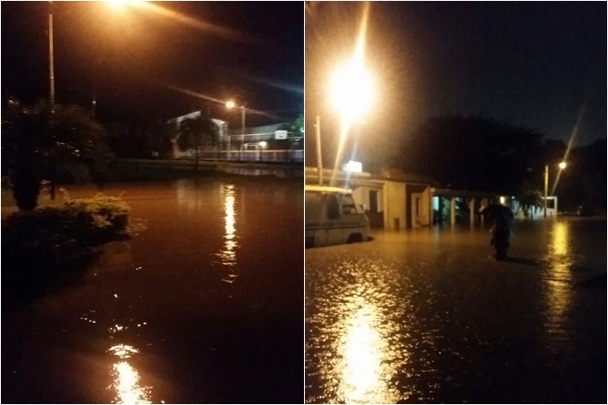 Naguanagua y San Diego afectados tras fuertes lluvias (+tuits)