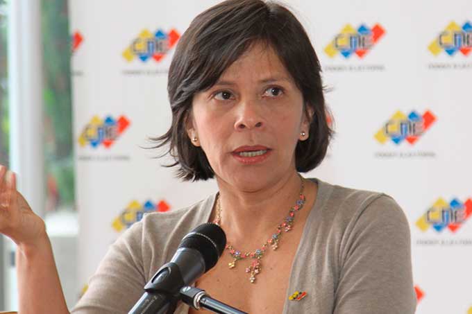 Sandra Oblitas: modelo electoral venezolano es transparente y confiable