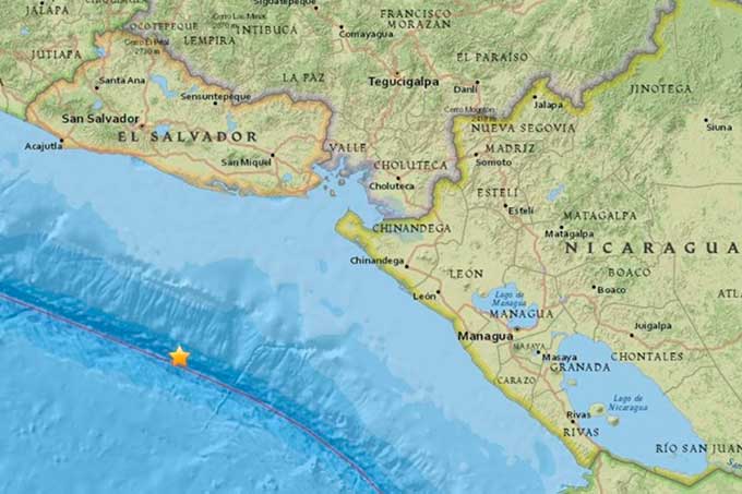 Autoridades nicaragüenses suspendieron alerta de tsunami