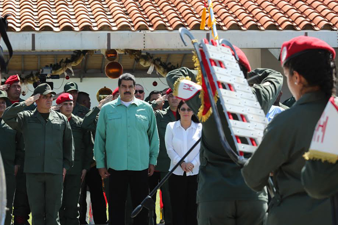 Maduro inauguró nuevas instalaciones del Batallón 24 de junio en Carabobo