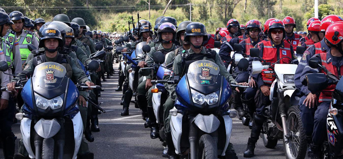 884 efectivos de seguridad resguardarán la ciudad de Caracas