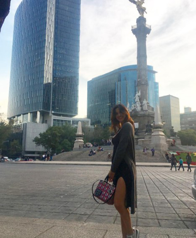 La Miss Venezuela 2014 Mariana Jiménez posó desde México