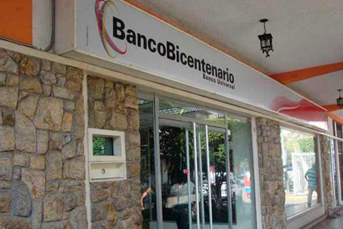 Banco Bicentenario informó restricciones de efectivo