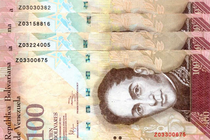 Extienden hasta el 20 de marzo circulación del billete de 100 bolívares