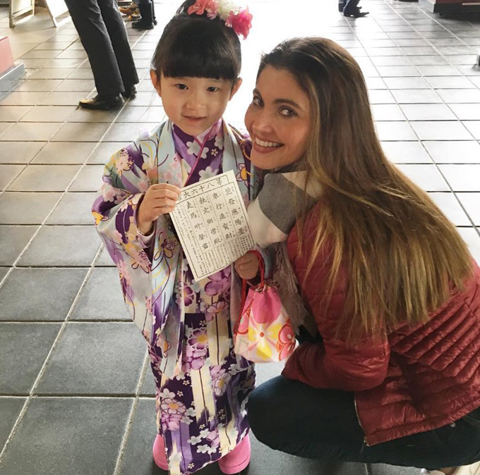 En fotos: ¡Se fue a Japón! Chiquinquirá Delgado se convirtió en geisha