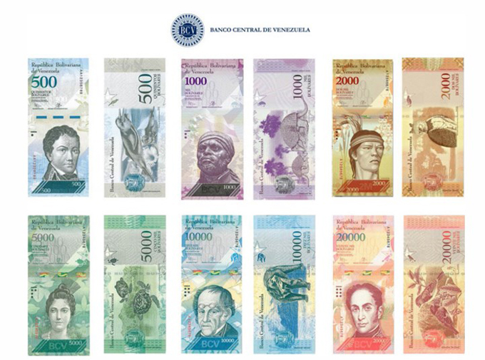 6 nuevos billetes y 3 nuevas monedas se sumarán hoy al cono monetario