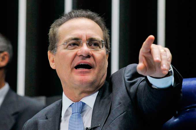 Presidente del Senado en Brasil fue suspendido por malversación de fondos