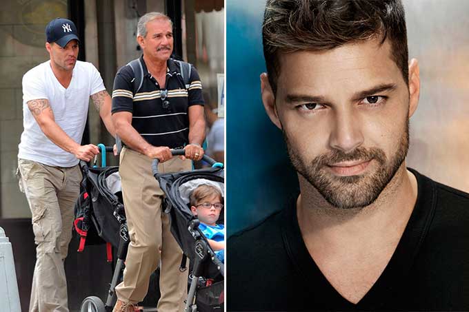 Ricky Martin pide privacidad tras derrame cerebral que sufrió su padre