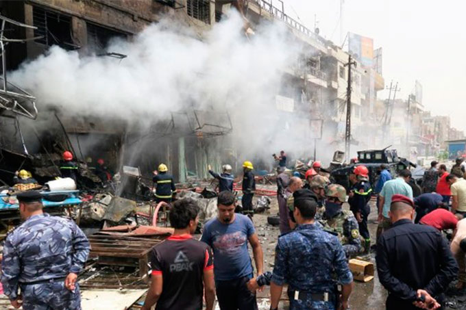 Al menos 20 personas murieron en ataques a mercados de Bagdad
