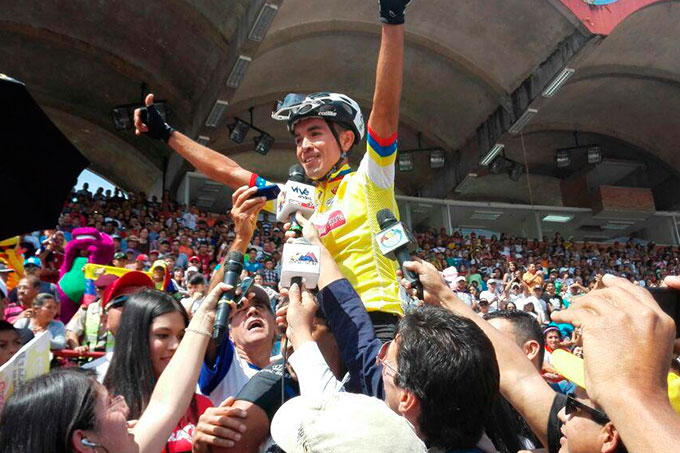 Jonathan Salinas conquistó la edición 52 de la Vuelta al Táchira 2017