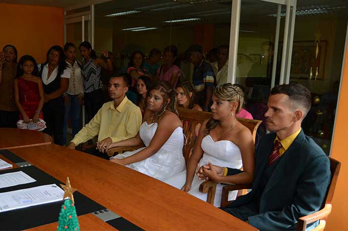 Registro Civil oficiará matrimonio colectivo a parejas de Libertador