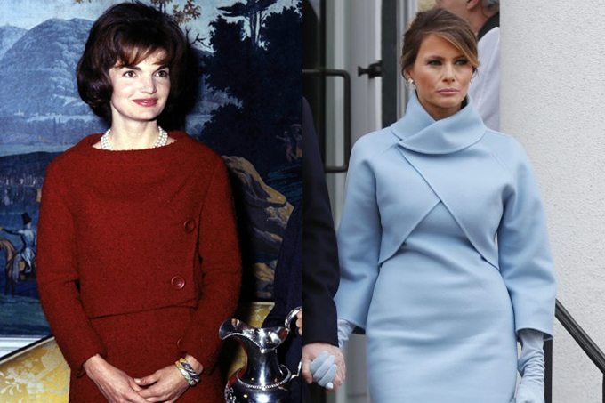 ¡Elegancia y glamour! Melania Trump emuló a Jackie Kennedy