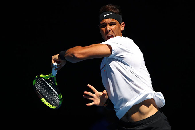 Tenista Rafael Nadal pasó a octavos en el Abierto de Australia