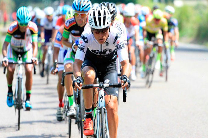 Jhonathan Salinas ganó la VIII etapa de la Vuelta al Táchira