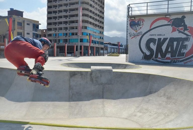 Skate Park de Puerto Cabello garantiza la práctica del deporte extremo