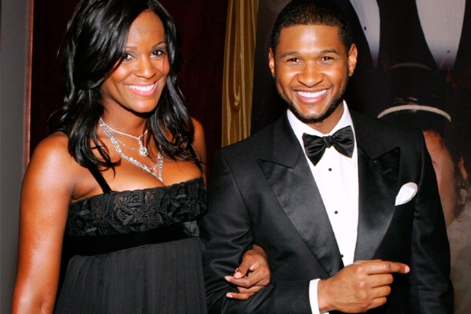 ¡OMG! Usher mostró a su esposa desnuda en Instagram