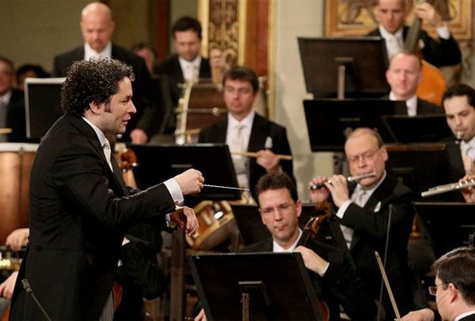 Gustavo Dudamel acaparó las miradas de Viena y el mundo (+videos)