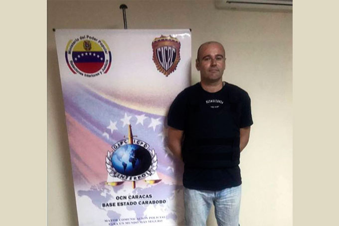 Capturan en Carabobo a uno de los narcotraficantes más buscados de España