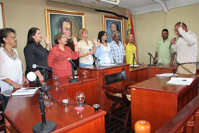 Ratificada directiva de la Cámara Municipal de Guacara para el periodo 2017