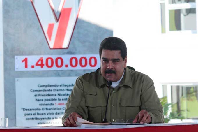 Maduro aumentó créditos para la construcción y adquisición de viviendas