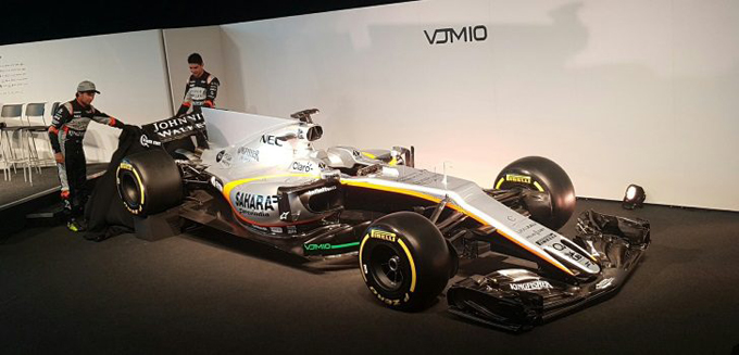 Force India presentó su nuevo monoplaza: el VJM10 (+fotos)