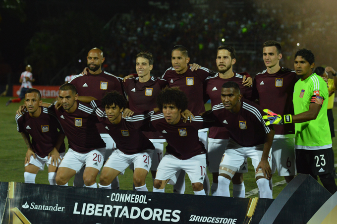 En fotos: ¡Copa Libertadores! Así transcurrió el encuentro entre el Carabobo y Barranquilla
