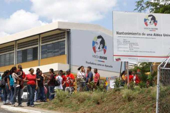 Misión Sucre se fortalece en Carabobo con rehabilitación de aldeas