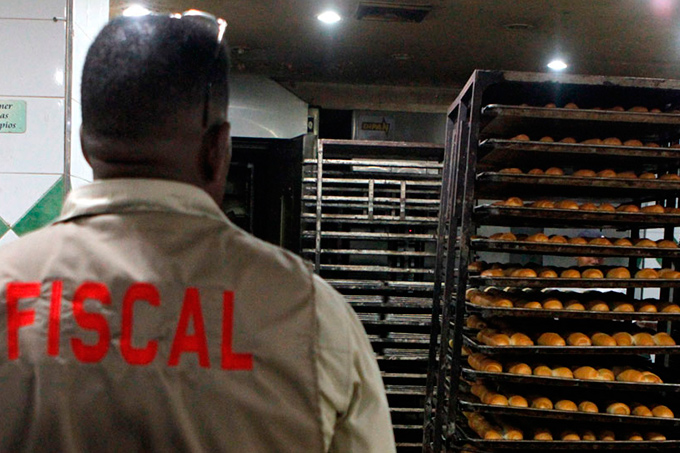 Activado operativo de fiscalización a panaderías de todo el país