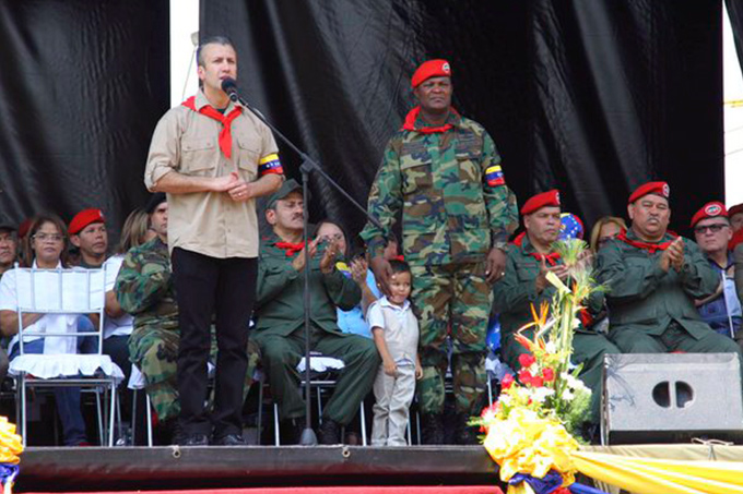Tareck El Aissami rememoró al Comandante Chávez este 4F