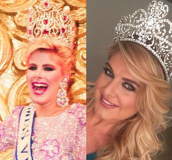 Así celebró Ines María Calero sus 30 años como Miss Venezuela (+fotos)