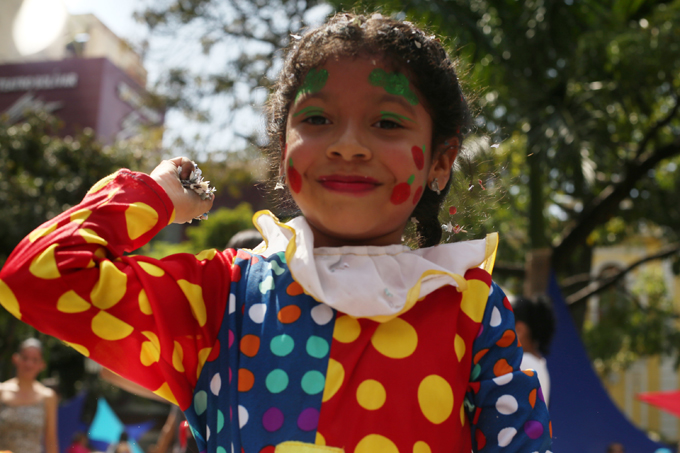 En fotos: pequeños disfrutaron del Carnaval con coloridos disfraces