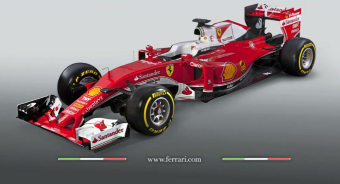 monoplaza de la escudería Ferrari 