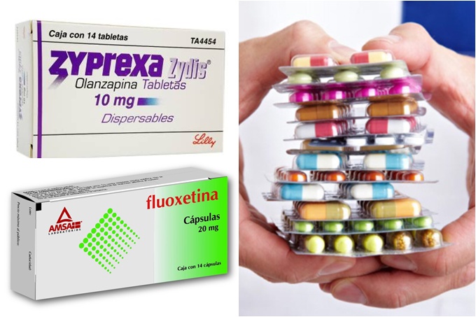 zyprexa Olanzapina y Fluoxetina 