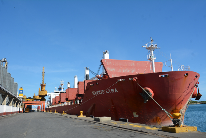 30 mil toneladas de trigo llegarón a Puerto Cabello