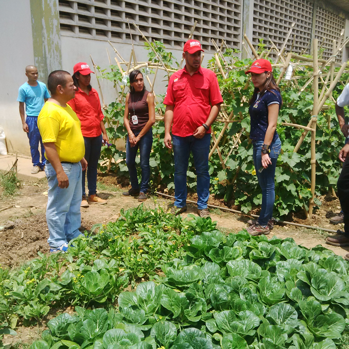 Minea inspecciona proyectos ecosocialistas en Complejo Penitenciario Tocuyito