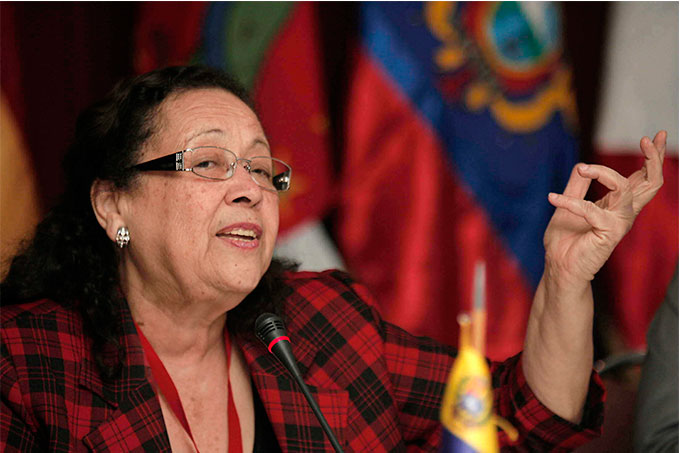 María León destacó el compromiso feminista de Nicolás Maduro