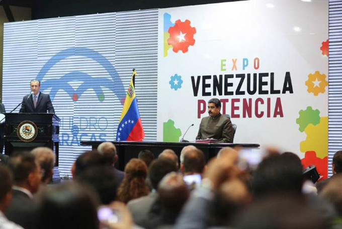 Expo Venezuela 2017: Maduro aseguró que el modelo rentista petrolero se acabó