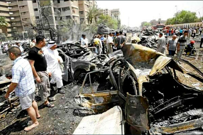 ¡Explosivo! Atentado con carro bomba dejó fallecidos en Irak