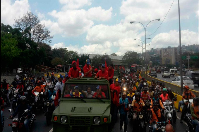 En fotos: así se desarrolló concentración para recordar al Comandante Chávez