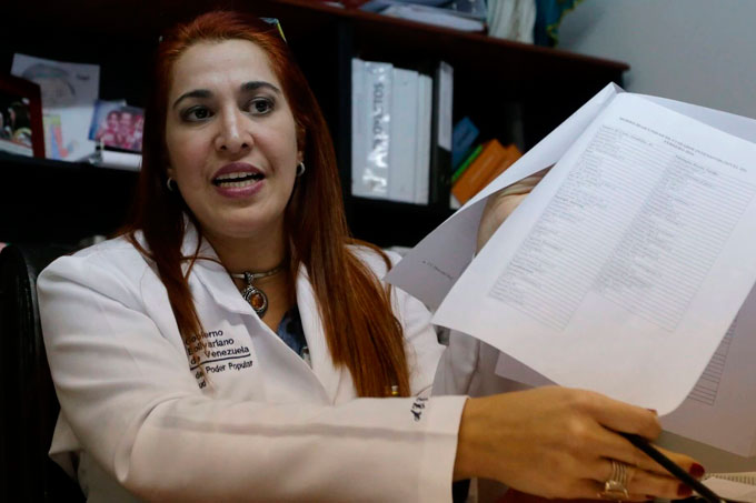 Ministra Caporale: políticas de salud venezolanas son ejemplo para el mundo