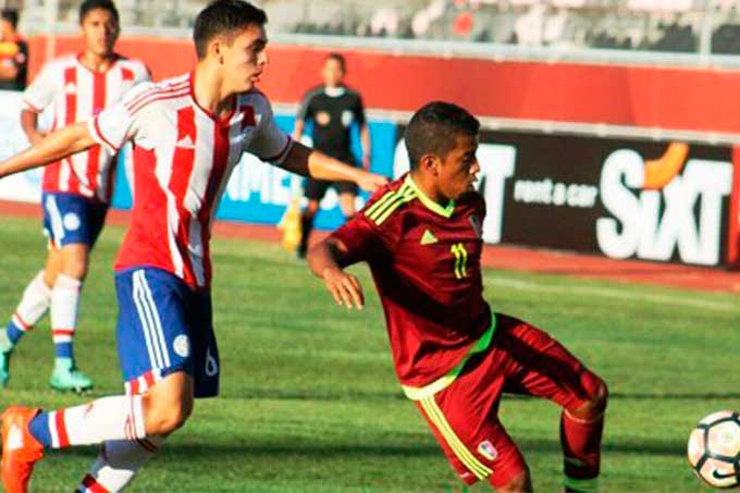 Sudamericano Sub-17: Venezuela dejó escapar la victoria ante Paraguay
