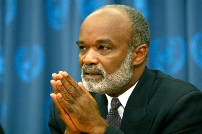 Falleció el expresidente de Haití René Préval