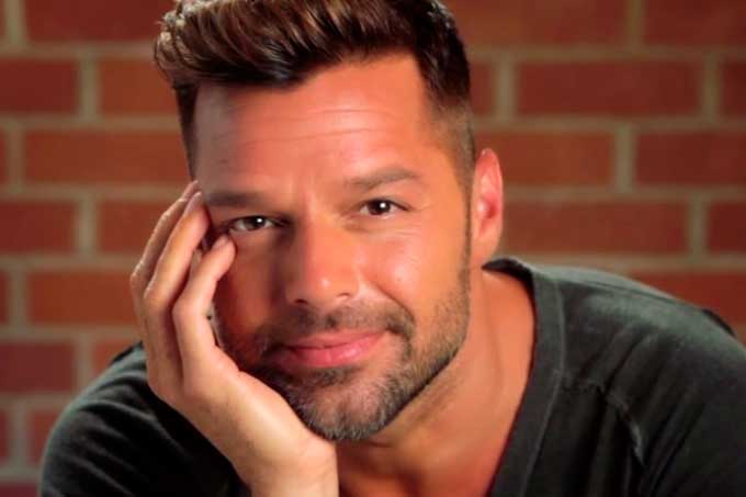 ¡Lo contó todo! Ricky Martin reveló el nombre de su amor platónico