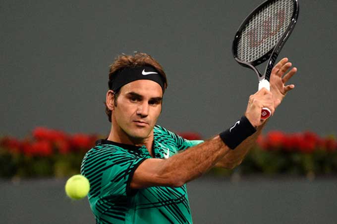 Roger Federer derrotó a Rafael Nadal en el torneo Indiana Wells