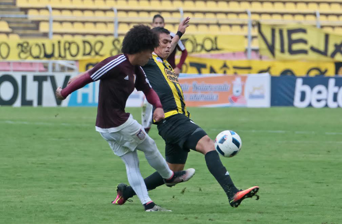 Carabobo FC tropezó contra el Deportivo Táchira 