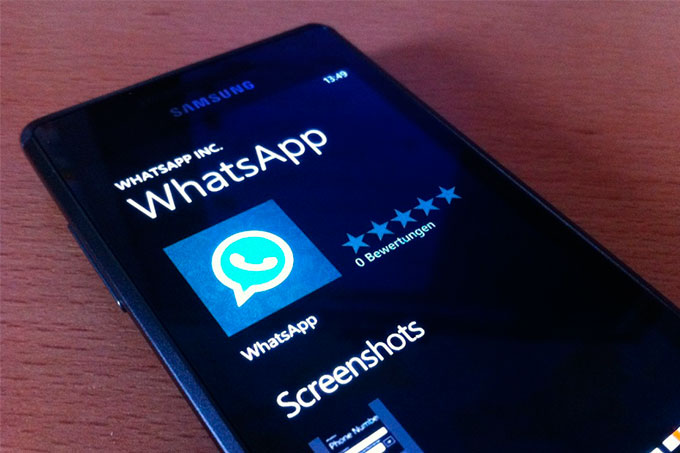 Usuarios podrán mantener WhatsApp en su Windows Phone